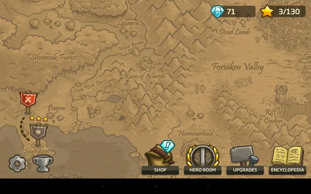 Kingdom Rush android App screenshot 0